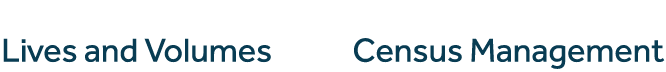  Lives and Volumes Census Management