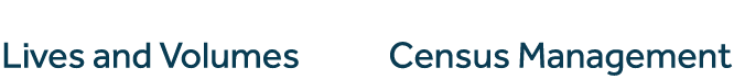  Lives and Volumes Census Management